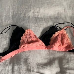 A set of cute sexy bralettes